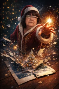 Fantasy portré kompozit