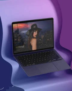Laptop képernyőcsere és perspektívakorrekció